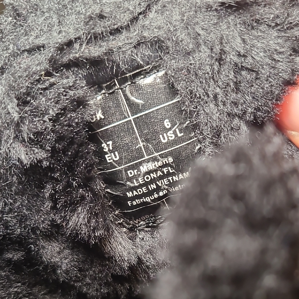 Dr. Martens Black Boots with Logo Yellow Laces - Picture 6 of 7